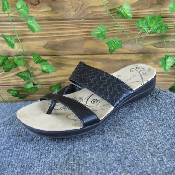 Baretraps Women's Jessie Flip Flop Black Synthetic Sz 8 Medium Gently Used‎ 2025 - Picture 1 of 6